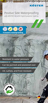 Flyer KÖSTER Positive Side Waterproofing